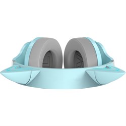 Наушники с микрофоном Edifier G5BT Cat голубое небо/серый мониторные BT оголовье - фото 51428634