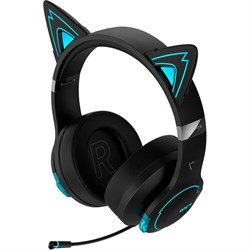 Наушники с микрофоном Edifier G5BT Cat черный мониторные BT оголовье - фото 51428643