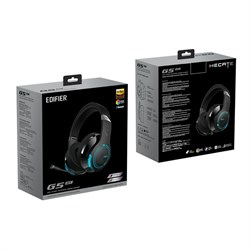 Наушники с микрофоном Edifier G5BT черный мониторные BT оголовье - фото 51428661