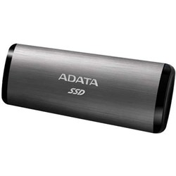 Накопитель SSD A-Data USB-C 512GB ASE760-512GU32G2-CTI SE760 1.8" серый - фото 51428785