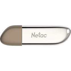 Флеш Диск Netac 128GB U352 NT03U352N-128G-30PN USB3.0 серебристый - фото 51428928