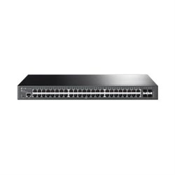 Коммутатор TP-Link TL-SG3452XP 48G 4SFP+ 48PoE+ 500W управляемый - фото 51429161