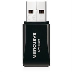 Сетевой адаптер WiFi Mercusys MW300UM N300 USB 2.0 - фото 51429725