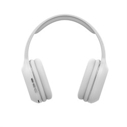 Наушники PERO BH04, беспроводные, BT 5.0, полноразмерные, микрофон, 400 мАч, до 20 часов, белые - фото 51430198