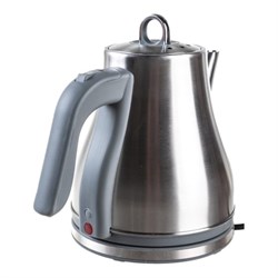 Чайник электрический Energy E-217, металл, 1.2 л, 950 Вт, серебристый - фото 51430276