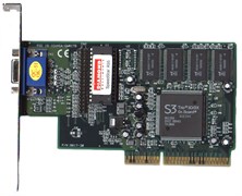 Видеокарта AGP 3D/2x 8 Mb Diamond SpeedStar A55 б\у oem