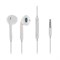 Наушники Luazon W-30, проводные, вкладыши, микрофон, кабель 90 см, белые - фото 51363834