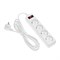 Сетевой фильтр Luazon Lighting, 4 розетки, 3 м, 2200 Вт, 3 х 0.75 мм2, 10 А, 220 В, белый - фото 51367668 Сетевой фильтр Luazon Lighting, 4 розетки, 3 м, 2200 Вт, 3 х 0.75 мм2, 10 А, 220 В, белый - фото 51367668