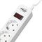 Сетевой фильтр Luazon Lighting, 6 розеток, 1.8 м, 2200 Вт, 3 х 0.75 мм2, 10 А, 220 В, белый - фото 51367709