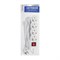 Сетевой фильтр 5bites SP4W-130 4S, 4 розетки, 3 м, 10 А, 3х0.75 мм2, с выкл., белый - фото 51368885 Сетевой фильтр 5bites SP4W-130 4S, 4 розетки, 3 м, 10 А, 3х0.75 мм2, с выкл., белый - фото 51368885