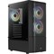 Корпус Aerocool Quantum Mesh-G-BK-v2, без БП, ATX, Midi-Tower, черный - фото 51369635