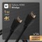 Кабель HDMI Windigo, HDMI(m)-HDMI(m), v 1.4, 1 м, позолоченные разъемы, 3D, 4K, черный - фото 51370784 Кабель HDMI Windigo, HDMI(m)-HDMI(m), v 1.4, 1 м, позолоченные разъемы, 3D, 4K, черный - фото 51370784