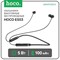 Наушники спортивные беспроводные, Hoco ES53, вакуумные, Bluetooth 5.0, с микрофоном, 100 мАч, чёрные - фото 51371912