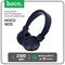 Наушники Hoco W25, беспроводные, накладные, BT5.0, 300 мАч, микрофон, синие - фото 51372704