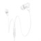 Наушники Borofone BM64 Goalant, вакуумные, микрофон, Jack 3.5 мм, кабель 1.2 м, белые - фото 51372868