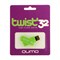 Флешка Qumo Twist Fandango, 32 Гб, USB2.0, зелёная - фото 51373330