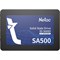 Накопитель SSD Netac NT01SA500-128-S3X SA500, 128 Гб, SATA III, 2.5" - фото 51373856