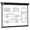 Экран Cactus 213x213см CS-PSW-213X213-BK, 1:1, настенно-потолочный, рулонный, черный - фото 51374532 Экран Cactus 213x213см CS-PSW-213X213-BK, 1:1, настенно-потолочный, рулонный, черный - фото 51374532
