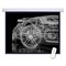 Экран Cactus 150x150см CS-PSM-150x150, 1:1, настенно-потолочный, рулонный - фото 51377202 Экран Cactus 150x150см CS-PSM-150x150, 1:1, настенно-потолочный, рулонный - фото 51377202
