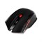 Мышь RITMIX RMW-115, игровая, беспроводная, 1600 dpi, USB, чёрная - фото 51377281