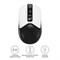 Мышь A4Tech Fstyler FB12, оптическая, беспроводная, 1200dpi, USB, белый/чёрный - фото 51378855