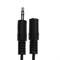 Кабель-удлинитель аудио Belsis BL1034, Jack 3.5 мм(m)-Jack 3.5 мм(f), 5 м, черный - фото 51379831