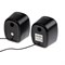 Компьютерные колонки 2.0 SmartBuy RHAPSODY, 6 Вт, USB, подсветка, чёрные - фото 51379851