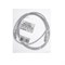 Патч-корд DORI, UTP 4 кат., RJ-45(m)-RJ-45(m), 1,5 м, серый - фото 51380935 Патч-корд DORI, UTP 4 кат., RJ-45(m)-RJ-45(m), 1,5 м, серый - фото 51380935