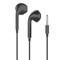 Наушники PERO EP02, вкладыши, микрофон, 110 дБ, 32 Ом, 3.5 mm, 1.2 м, черные - фото 51380992