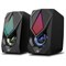 Компьютерные колонки 2.0 ZEBRONICS WARRIORII, 2х5 Вт, USB, подсветка, чёрные - фото 51382739 Компьютерные колонки 2.0 ZEBRONICS WARRIORII, 2х5 Вт, USB, подсветка, чёрные - фото 51382739