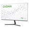 Монитор Digma  DM-MONB2704, 27", IPS, 1920x1080, 75 Гц, 5 мс, HDMI, DP, серый - фото 51383343
