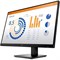 Монитор HP P27q G4, 27", IPS, 2560x1440, 60Гц, 5 мс, HDMI, VGA, чёрный - фото 51383564