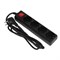 Сетевой фильтр 5bites SP4B-218 4S, 4 розетки, 1.8 м, 10 А, 3х0.75 мм2, с выкл., черный - фото 51384335