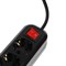 Сетевой фильтр 5bites SP4B-318 4S, 4 розетки, 1.8 м, 16 А, 3х1.5 мм2, с з/к, с выкл., черный - фото 51384354