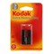 Батарейка солевая Kodak Super Extra Heavy Duty, 6F22-1BL, 9В, крона, блистер, 1 шт. - фото 51387324