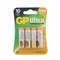 Батарейка алкалиновая GP Ultra, AA, LR6-4BL, 1.5В, блистер, 4 шт. - фото 51387828 Батарейка алкалиновая GP Ultra, AA, LR6-4BL, 1.5В, блистер, 4 шт. - фото 51387828