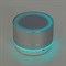 Портативная колонка Luazon LAB-05, 3 Вт, 520 мАч, Bluetooth, USB, microSD, microUSB, серебристый - фото 51388077