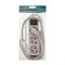 Удлинитель Luazon Lighting, 3 розетки, 1.8 м, 10 А, 2200 Вт, 3×1.5 мм2, с заземлением, с выключателем, белый - фото 51388098 Удлинитель Luazon Lighting, 3 розетки, 1.8 м, 10 А, 2200 Вт, 3×1.5 мм2, с заземлением, с выключателем, белый - фото 51388098