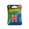 Батарейка алкалиновая GP Ultra Plus, AAA, LR03-2BL, 1.5 В, блистер, 2 шт. - фото 51389241