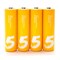 Батарейка алкалиновая Xiaomi ZMI Rainbow Zi5, AA, LR6, спайка, 4 шт, желтые - фото 51393605 Батарейка алкалиновая Xiaomi ZMI Rainbow Zi5, AA, LR6, спайка, 4 шт, желтые - фото 51393605
