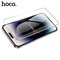 Защитное стекло Hoco для iPhone 14 Pro Max, с рамкой для установки, полный клей, 0.33 мм - фото 51395158 Защитное стекло Hoco для iPhone 14 Pro Max, с рамкой для установки, полный клей, 0.33 мм - фото 51395158