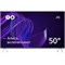 Телевизор Yandex YNDX-00072, 50", 3840x2160, DVB-T2/C/S2, HDMI 3, USB 2, SmartTV, черный - фото 51395467