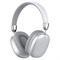 Наушники PERO BH02 ULTIMATE, беспроводные, BT 5.0, микрофон, 300 мАч, до 12 часов, серебристые - фото 51397332