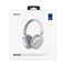 Наушники PERO BH02 ULTIMATE, беспроводные, BT 5.0, микрофон, 300 мАч, до 12 часов, серебристые - фото 51397334