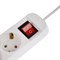 Удлинитель Luazon Lighting ECO, 3 розетки, 7 м, 10 А, 2200 Вт, ПВС 3х0.75 мм2, с з/к, с выкл - фото 51397626