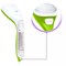 Ручной отпариватель КТ-9117-2, 1000 Вт, 75 мл, 17 г/мин, бело-салатовый - фото 51399166
