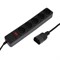 Сетевой удлинитель 5bites SP5B-110U 5S, 5 розеток, 1 м, 10 А, 3х0.75 мм2, с выкл., черный - фото 51399844 Сетевой удлинитель 5bites SP5B-110U 5S, 5 розеток, 1 м, 10 А, 3х0.75 мм2, с выкл., черный - фото 51399844