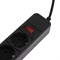 Сетевой удлинитель 5bites SP5B-110U 5S, 5 розеток, 1 м, 10 А, 3х0.75 мм2, с выкл., черный - фото 51399846 Сетевой удлинитель 5bites SP5B-110U 5S, 5 розеток, 1 м, 10 А, 3х0.75 мм2, с выкл., черный - фото 51399846