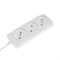 Удлинитель Luazon Lighting ECO, 3 розетки, 1.5 м, 6 А, 1300 Вт, ШВВП 2х0.75 мм2, без заземления, белый - фото 51399880 Удлинитель Luazon Lighting ECO, 3 розетки, 1.5 м, 6 А, 1300 Вт, ШВВП 2х0.75 мм2, без заземления, белый - фото 51399880