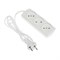 Удлинитель Luazon Lighting ECO, 3 розетки, 1.5 м, 6 А, 1300 Вт, ШВВП 2х0.75 мм2, без заземления, белый - фото 51399881 Удлинитель Luazon Lighting ECO, 3 розетки, 1.5 м, 6 А, 1300 Вт, ШВВП 2х0.75 мм2, без заземления, белый - фото 51399881